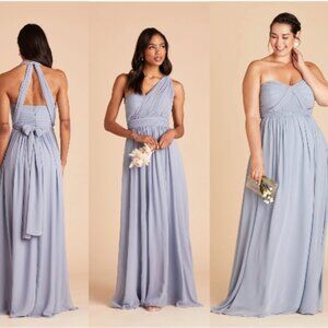 Birdy Grey Grace Convertible Dress in Dusty Blue, Size M